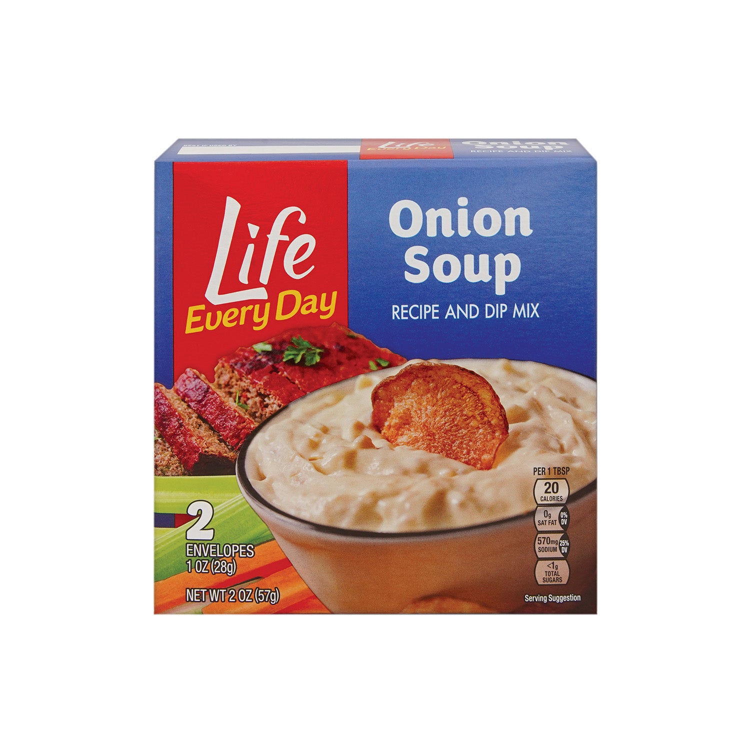 Life Every Day - Recipe and Dip Mix "Onion Soup" (57 g)