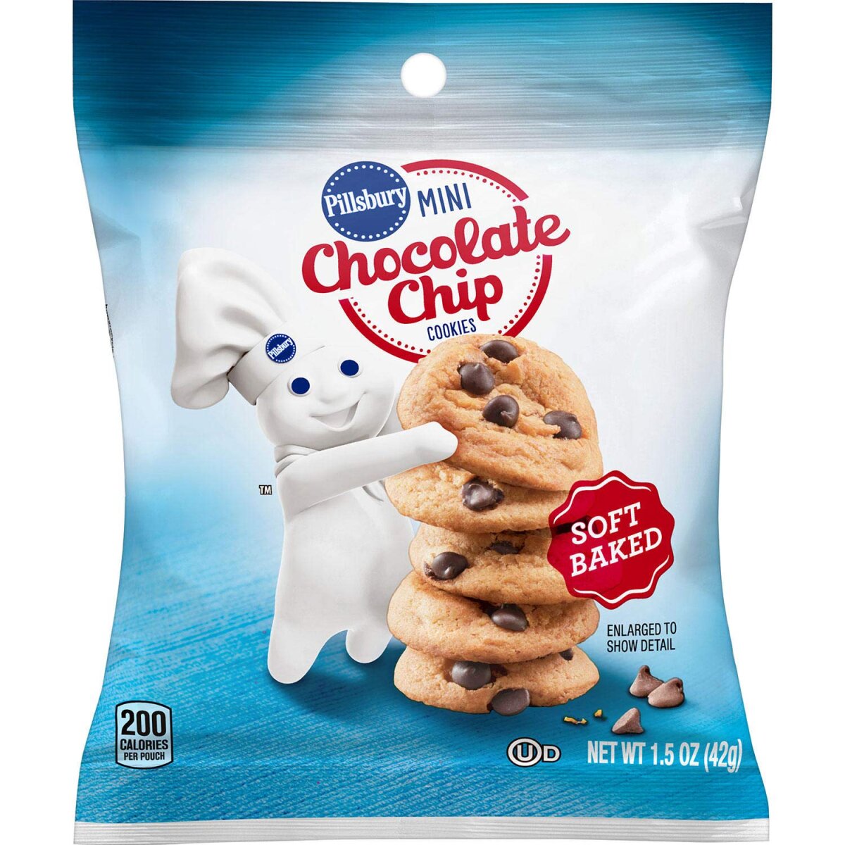 Pillsbury - Soft Baked Mini Cookies "Chocolate Chip" (42 g)