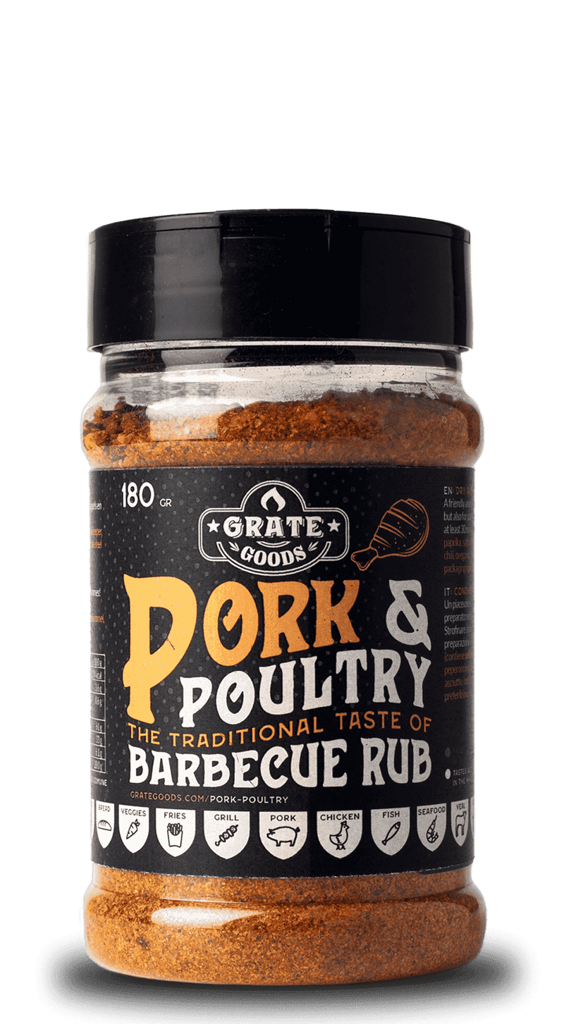 GRATE GOODS - Barbecue Rub "Pork & Poultry" (180 g)
