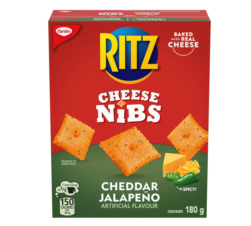 Cristie - Ritz Crackers Cheese Nibs "Cheddar Jalapeno" (180 g)