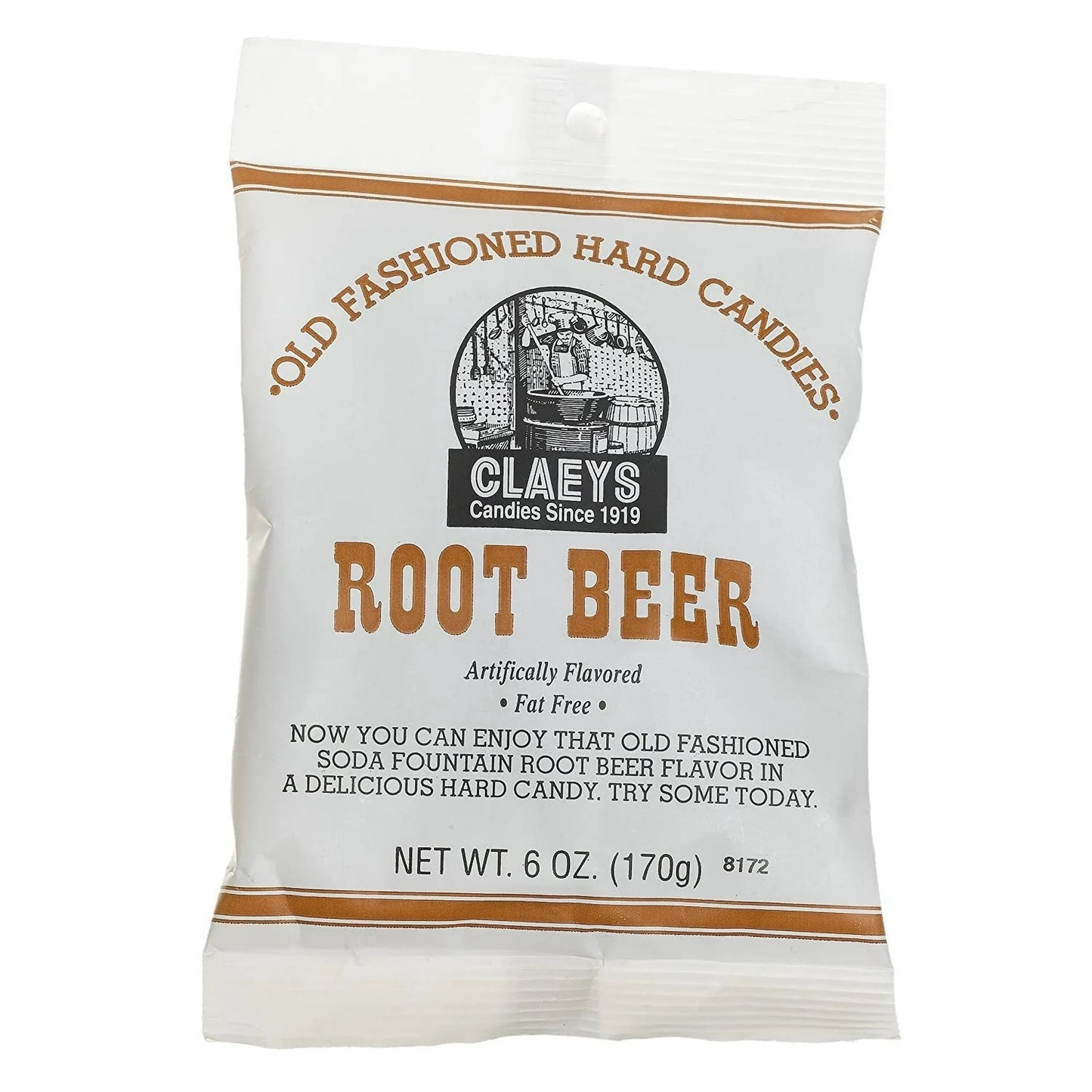 Claeys - Old Fashioned Hard Candies "Root Beer" (170 g)