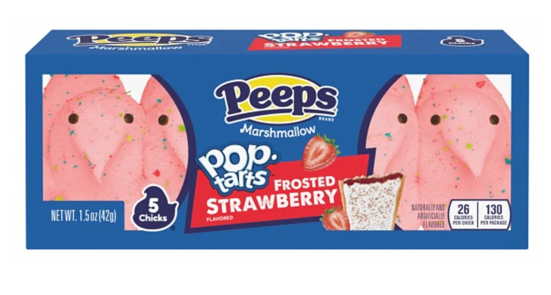 Peeps - Marshmallow "pop-tarts frosted strawberry" (42 g)