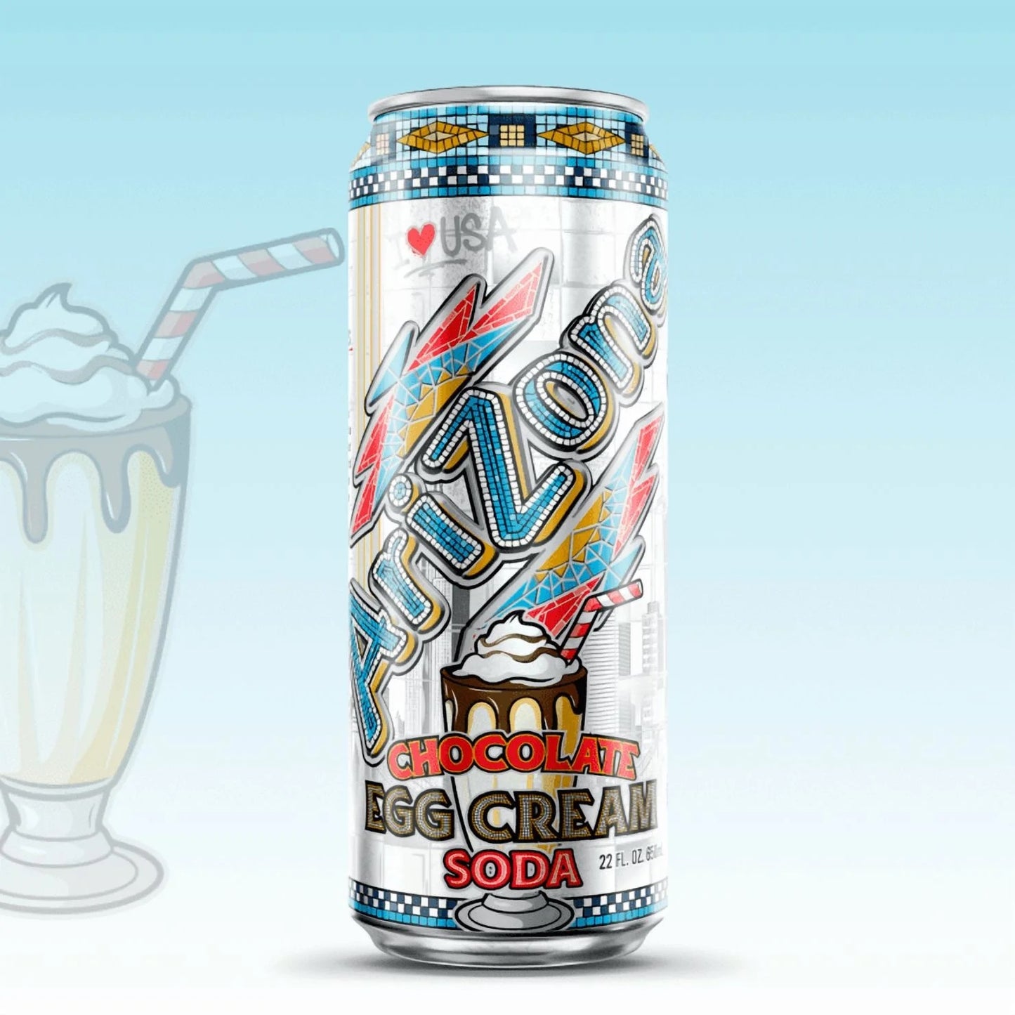 Arizona - Soda "Chocolate Egg Cream" (650 ml)