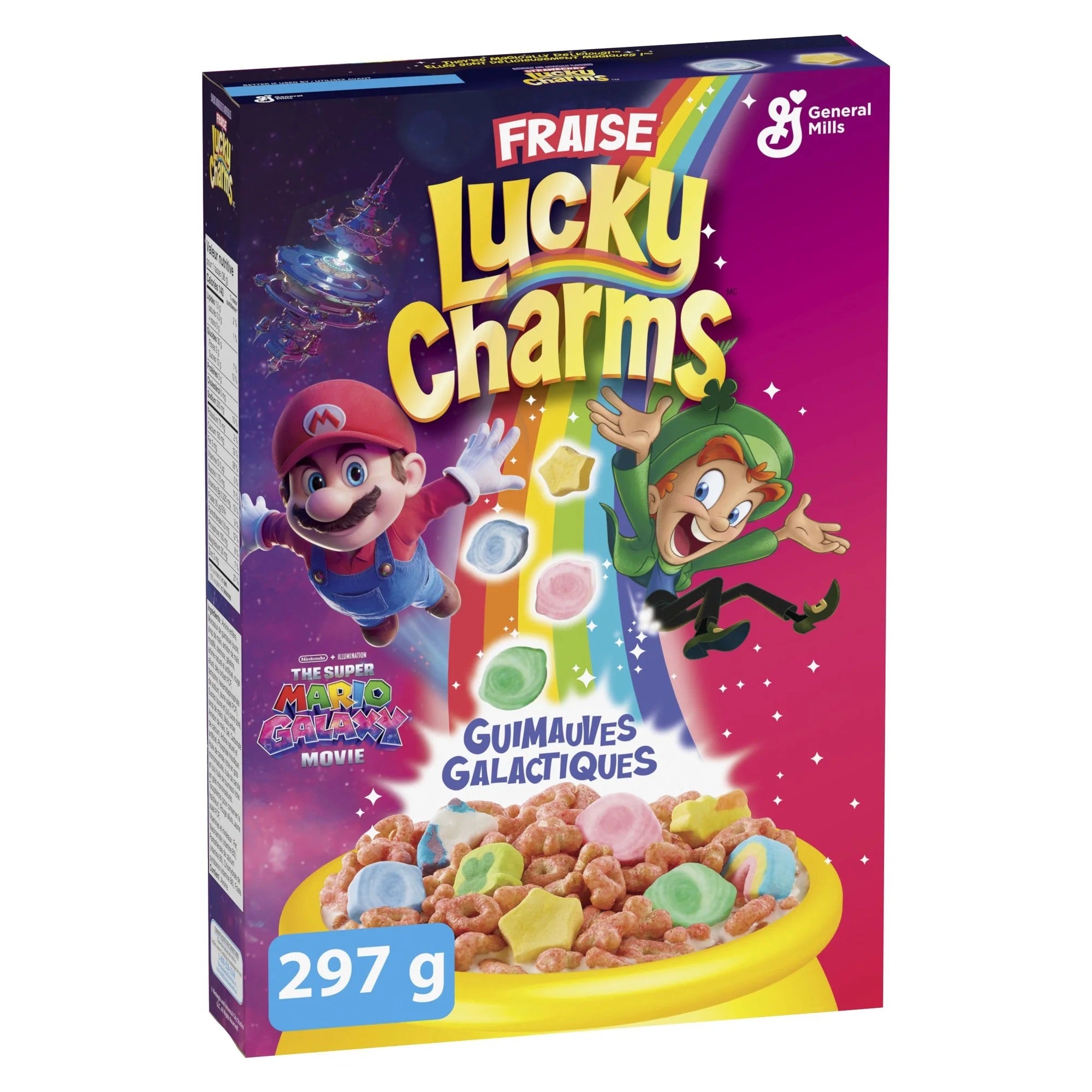 General Mills - Cereal "Lucky Charms Galactic Marshmallows" (297 g)