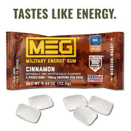 MEG - Military Energy Gum "Cinnamon" (12,5 g)