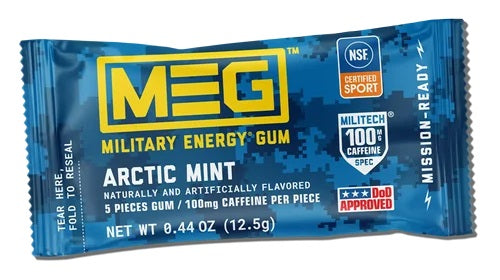 MEG - Military Energy Gum "Artic Mint" (12,5 g)