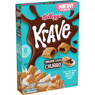 Kellogg's - Cereal "Krave Cinnamon Sugar Churro" (314 g)
