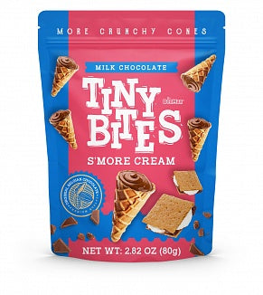 Tiny Bites - Crunchy Cones "S'mores Cream" (80 g)