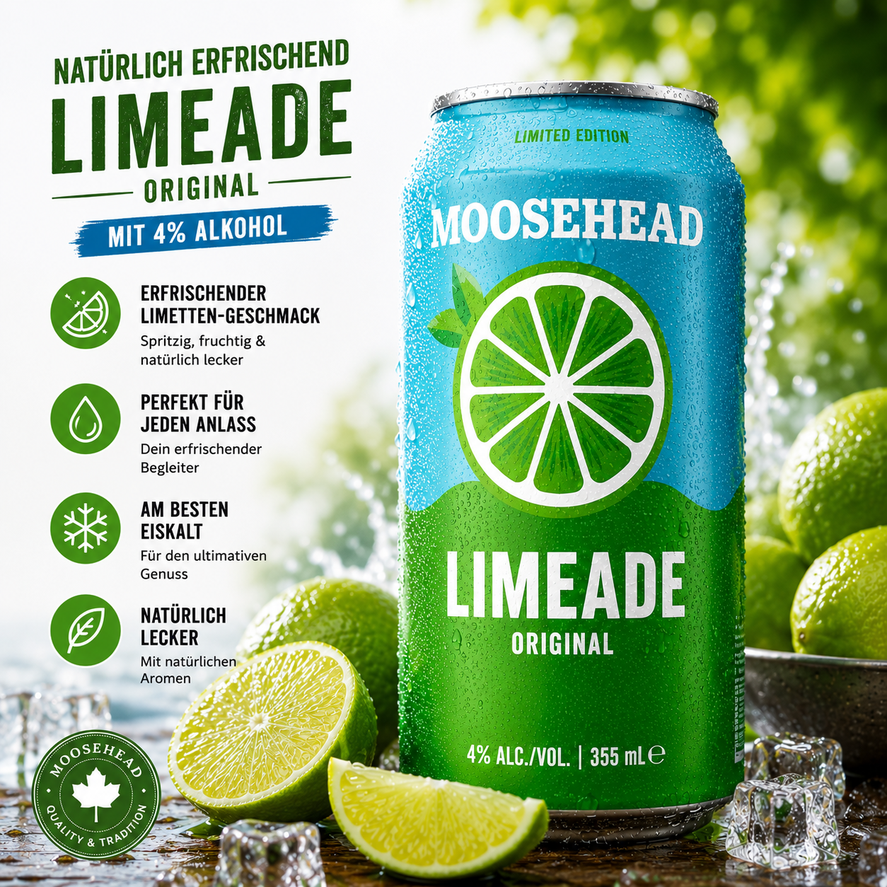 Moosehead - Limeade "Original" (355 ml)
