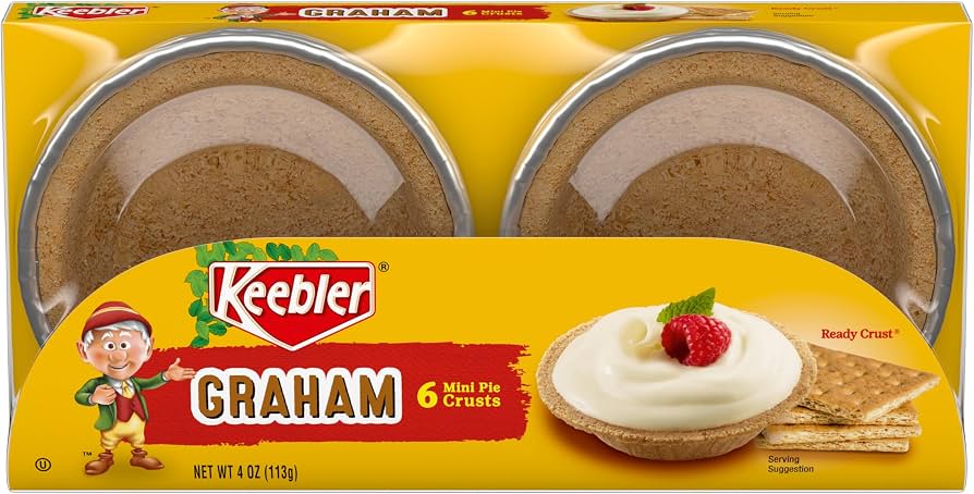 Keebler - 6 Mini Ready Pie Crust "Graham" (113 g)