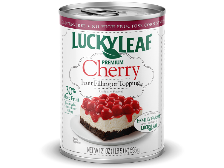 Lucky Leaf - Fruit Filling or Topping "Cherry" (595 g)