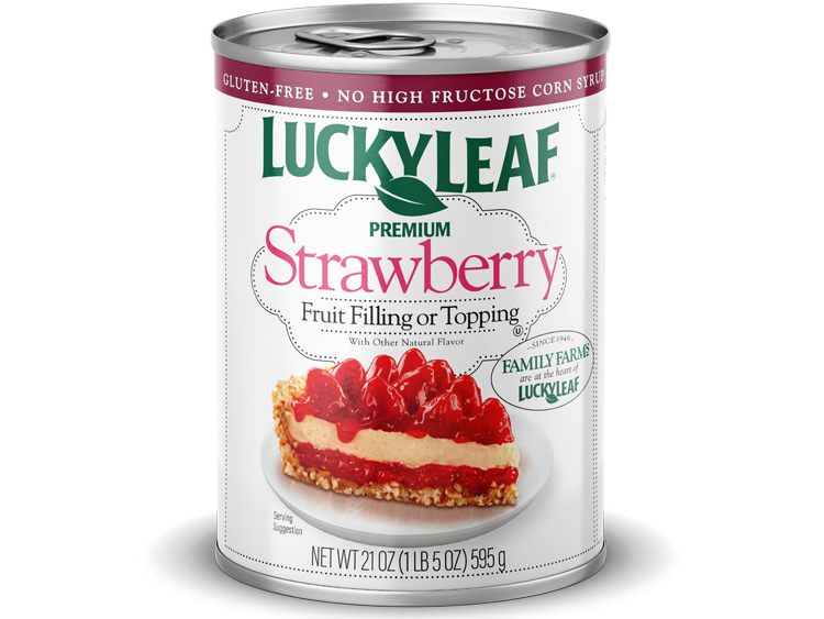 Lucky Leaf - Fruit Filling or Topping "Strawberry" (595 g)