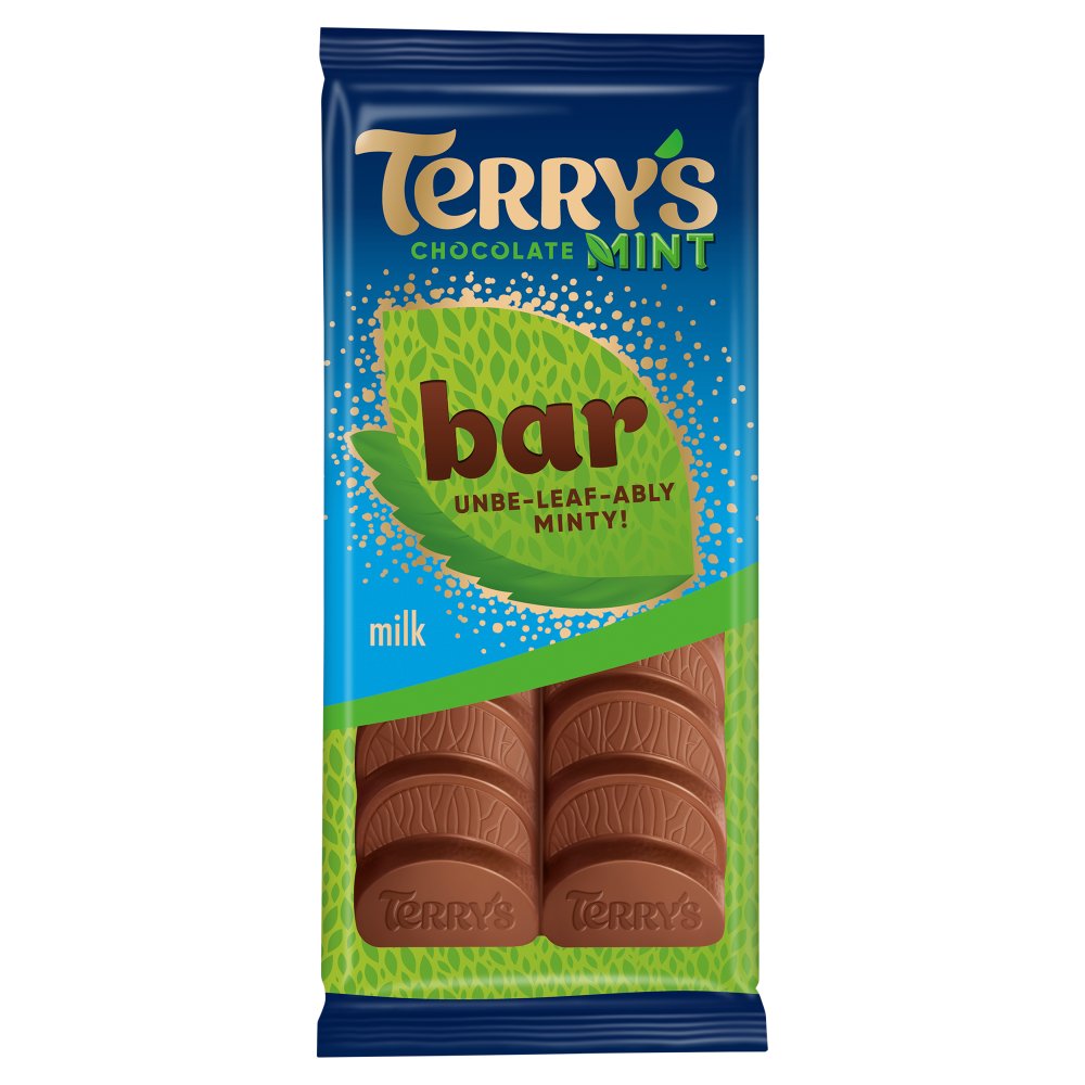 Terry's - Chocolate BAR "MINT" (90 g)