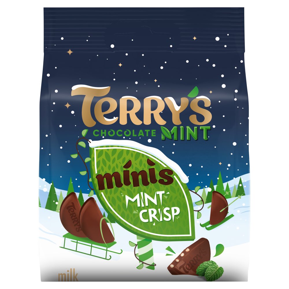 Terry's - Chocolate minis "CRISP MINT" (80 g)