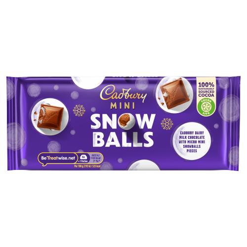 Cadbury - Milk Chocolate "Snowball" (110 g)
