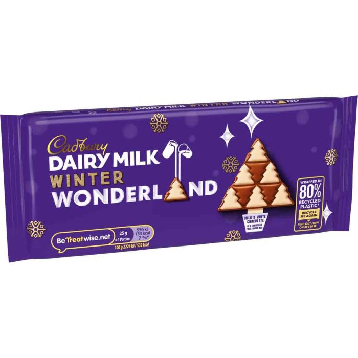 Cadbury - Milk Chocolate "Winter Wonderland" (100 g)