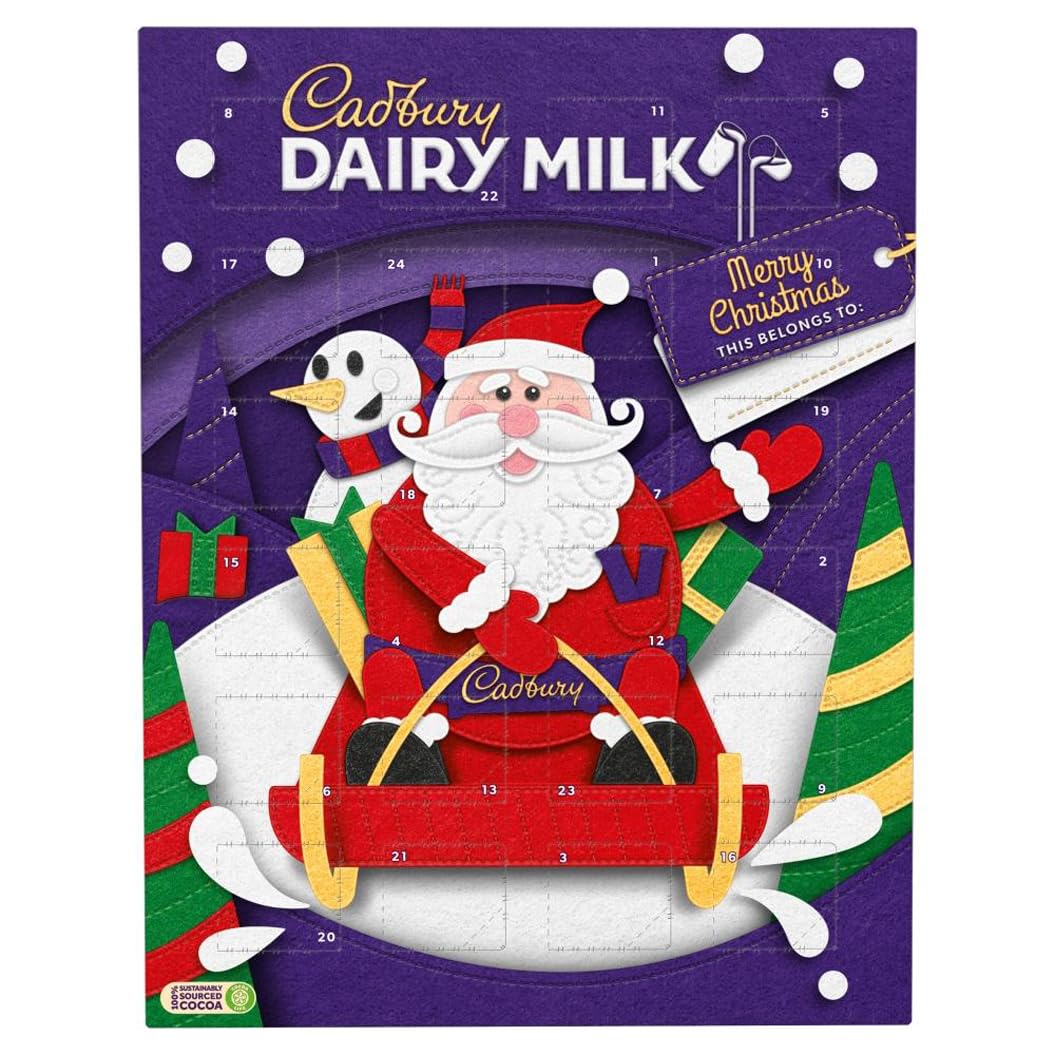 Cadbury - Milk Chocolate "Advent Calendar" (90 g)