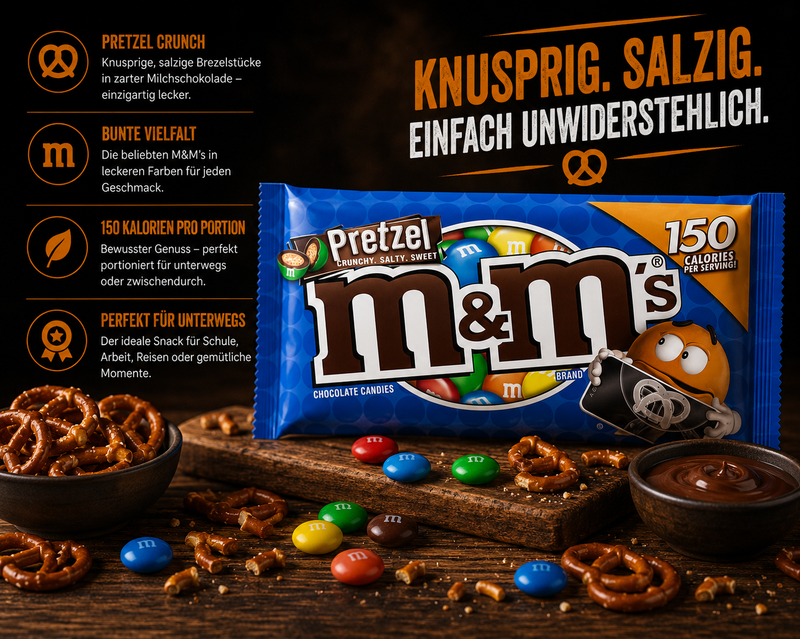 m&m's - Chocolate Candies "Pretzel" (32,3 g)