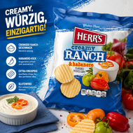 Herr's - Potato Chips "creamy Ranch & habanero" (170 g)