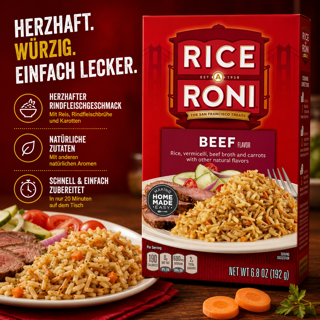 Rice a Roni - "Beef" (192 g)