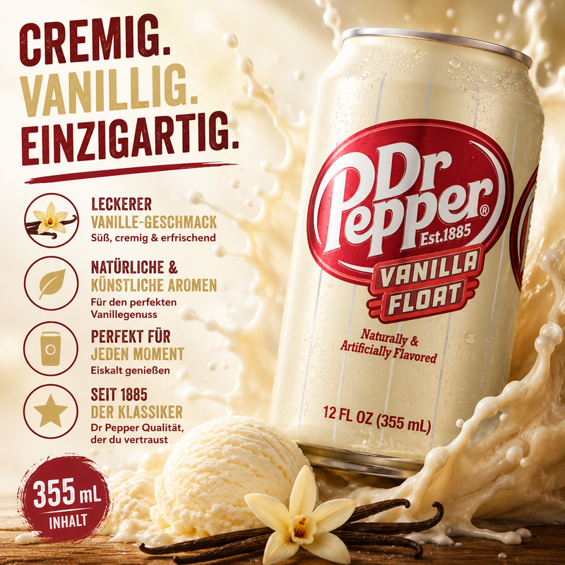 Dr Pepper "Vanilla Float" (355 ml)
