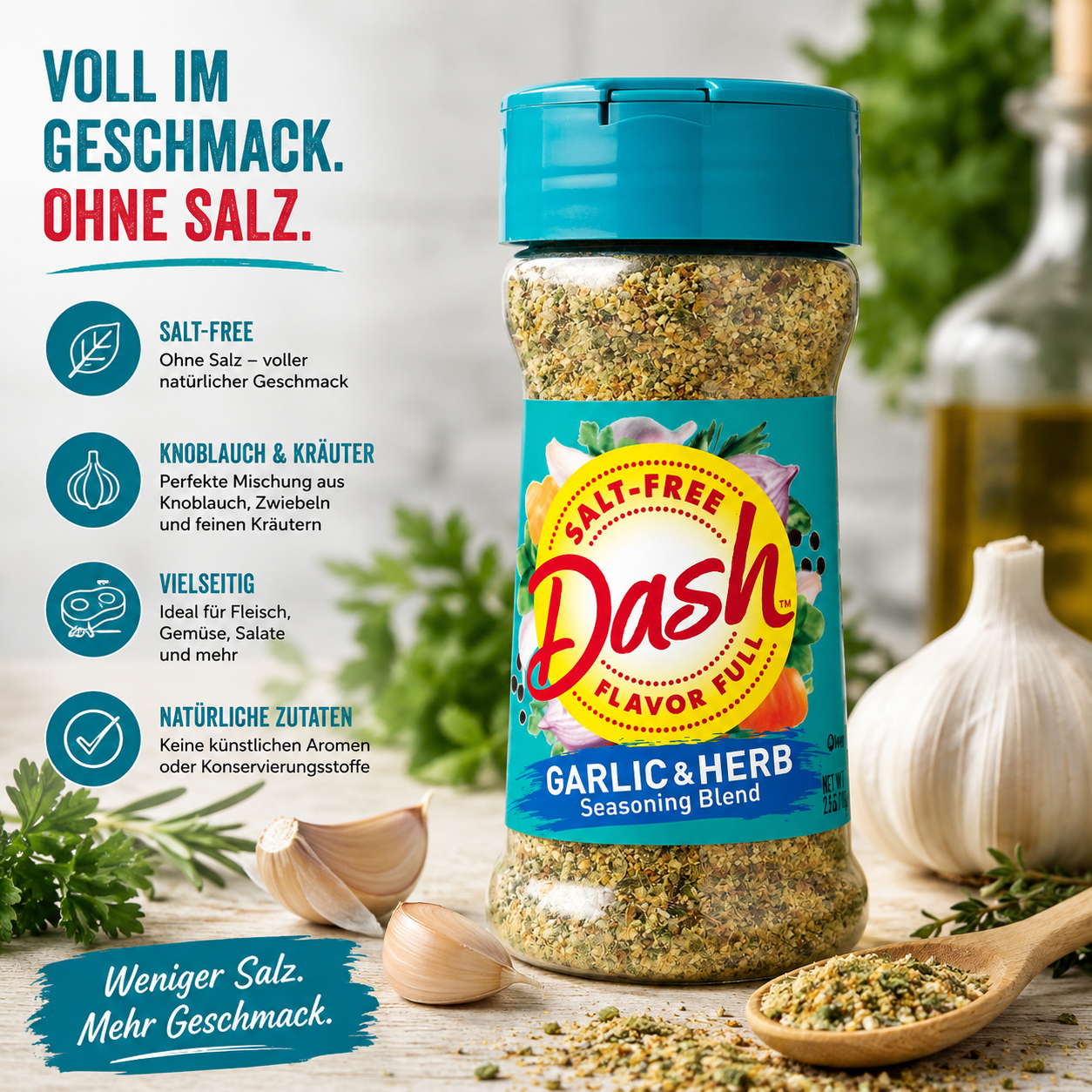Dash - Seasoning "Garlic & Herb" (71 g)