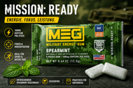 MEG - Military Energy Gum "Spearmint" (12,5 g)
