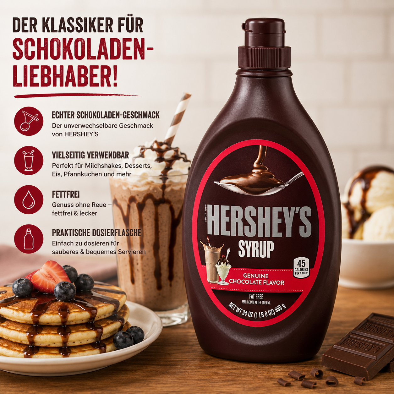 Hershey's - Syrup "Chocolate" (680 g)
