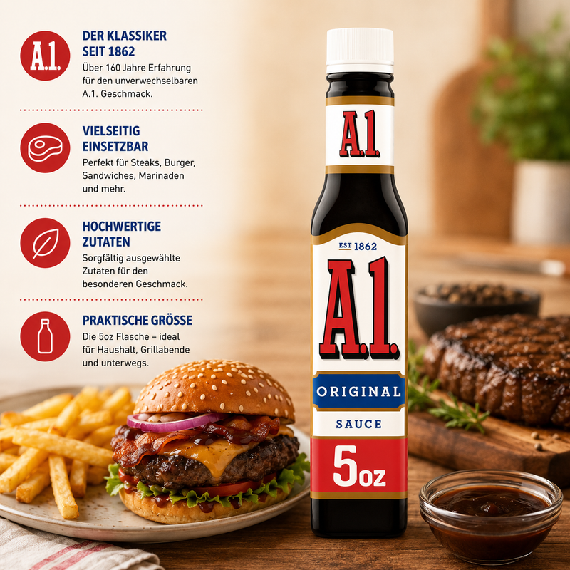 Kraft - A1 Steak Sauce "Original" (142 g)