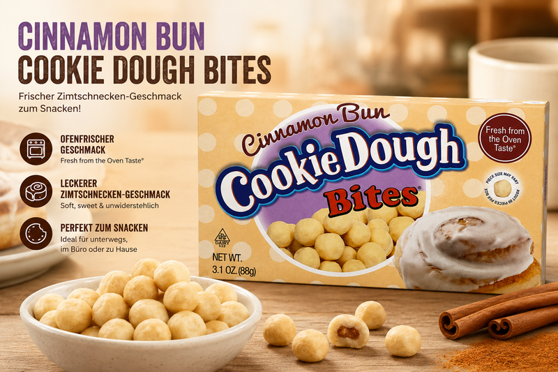 CookieDough Bites "Cinnamon Bun" (88 g)