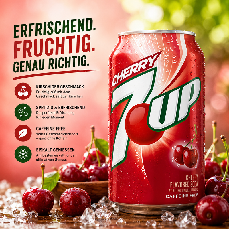 7UP "Cherry" (355 ml)