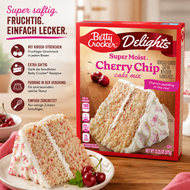 Betty Crocker - Super Moist Cake Mix "Cherry Chip" (375 g)