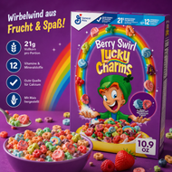 Lucky Charms - Cereal "Berry Swirl" (309 g)