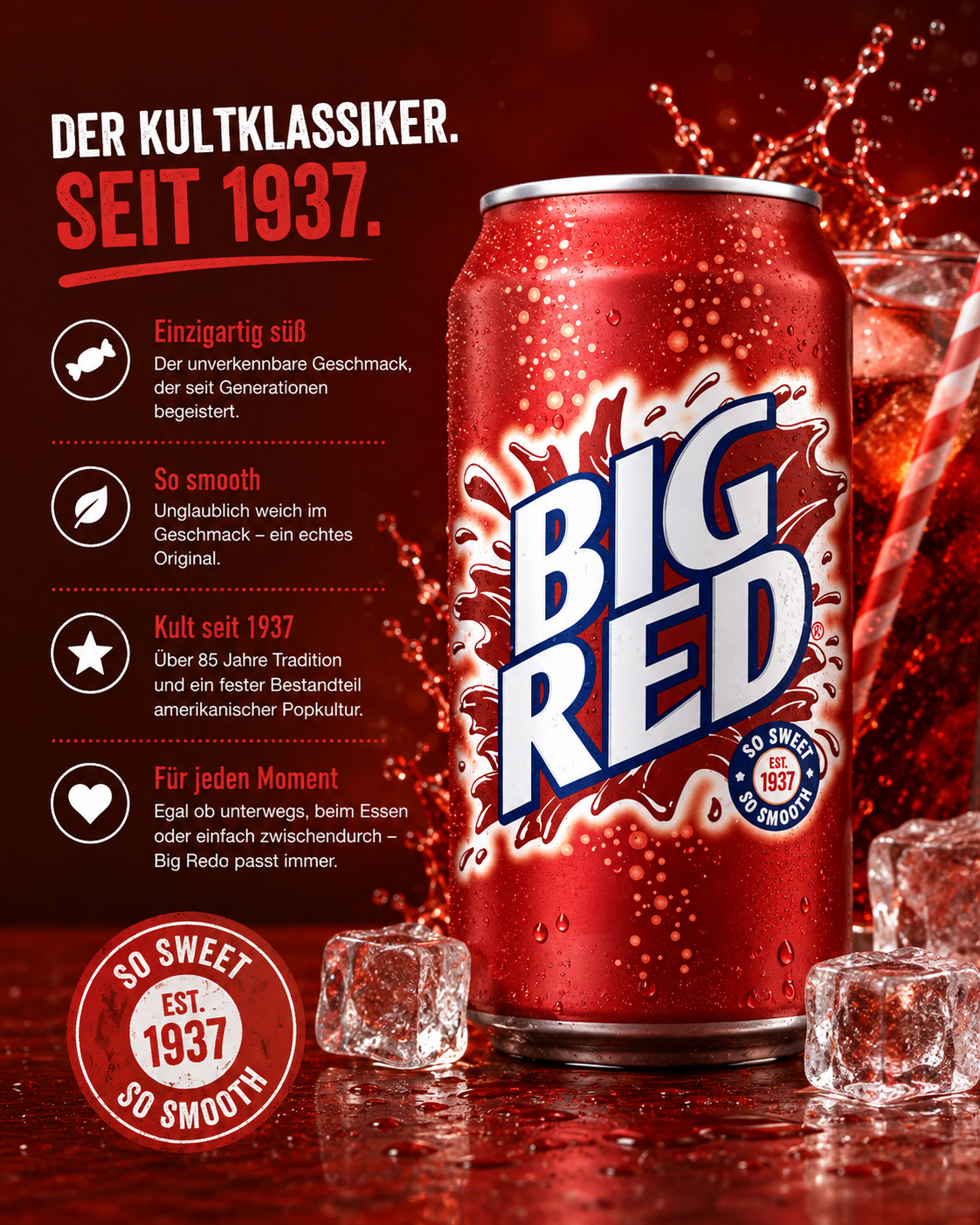 Soda - Big Red (355 ml)