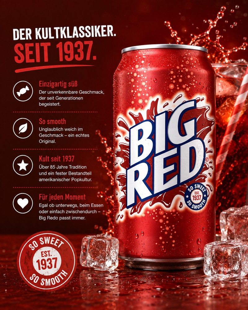 Soda - Big Red (355 ml)