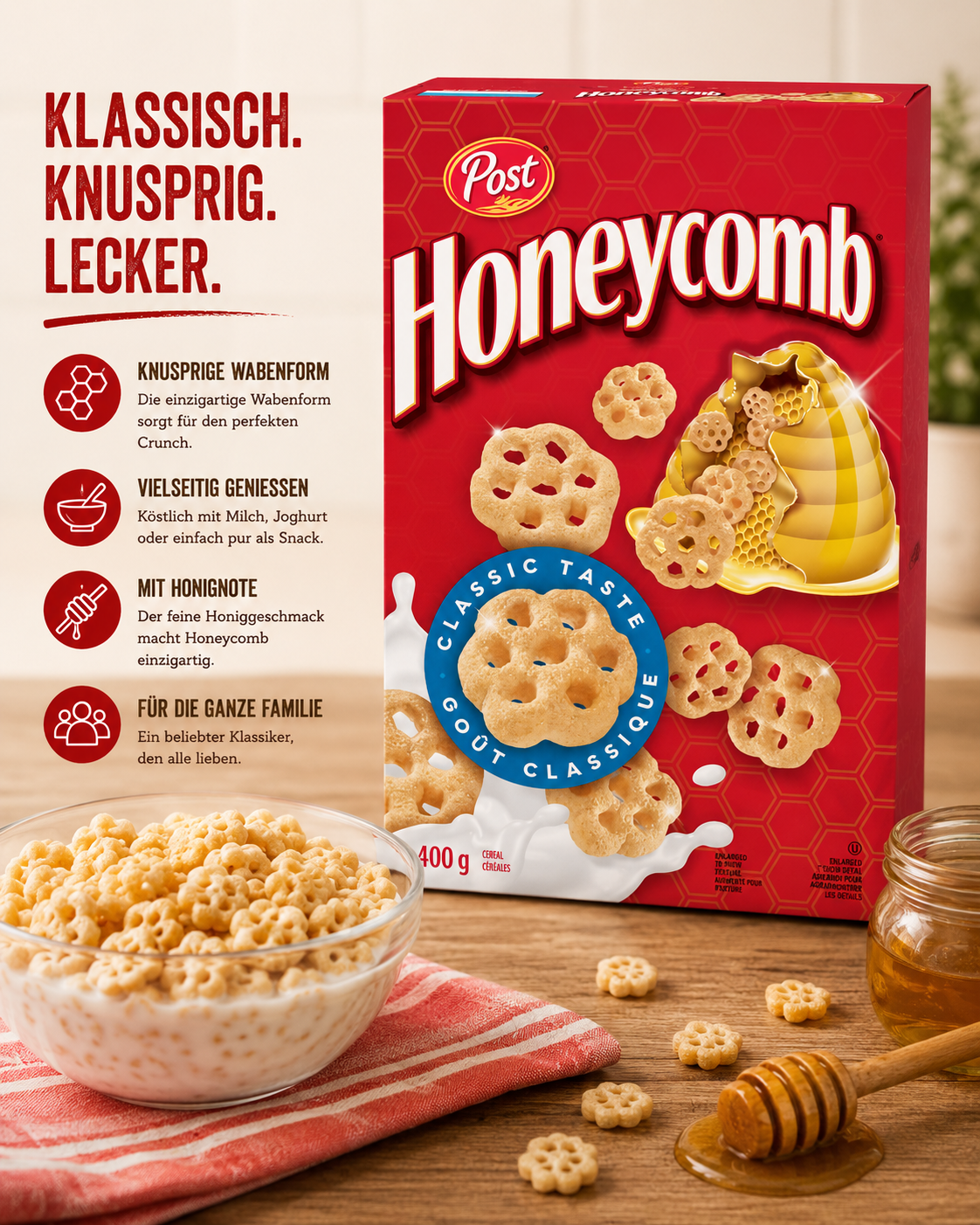 Post - Cereal "Honey Comb" (400 g)