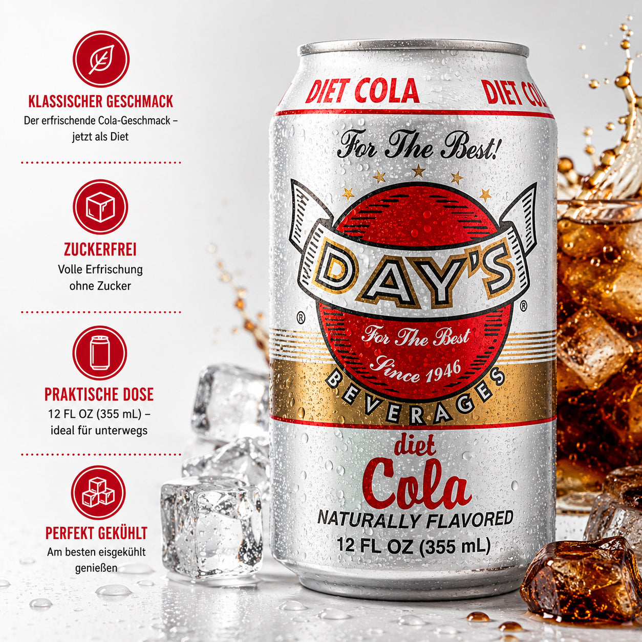 Day's - "Diet Cola" (355 ml)