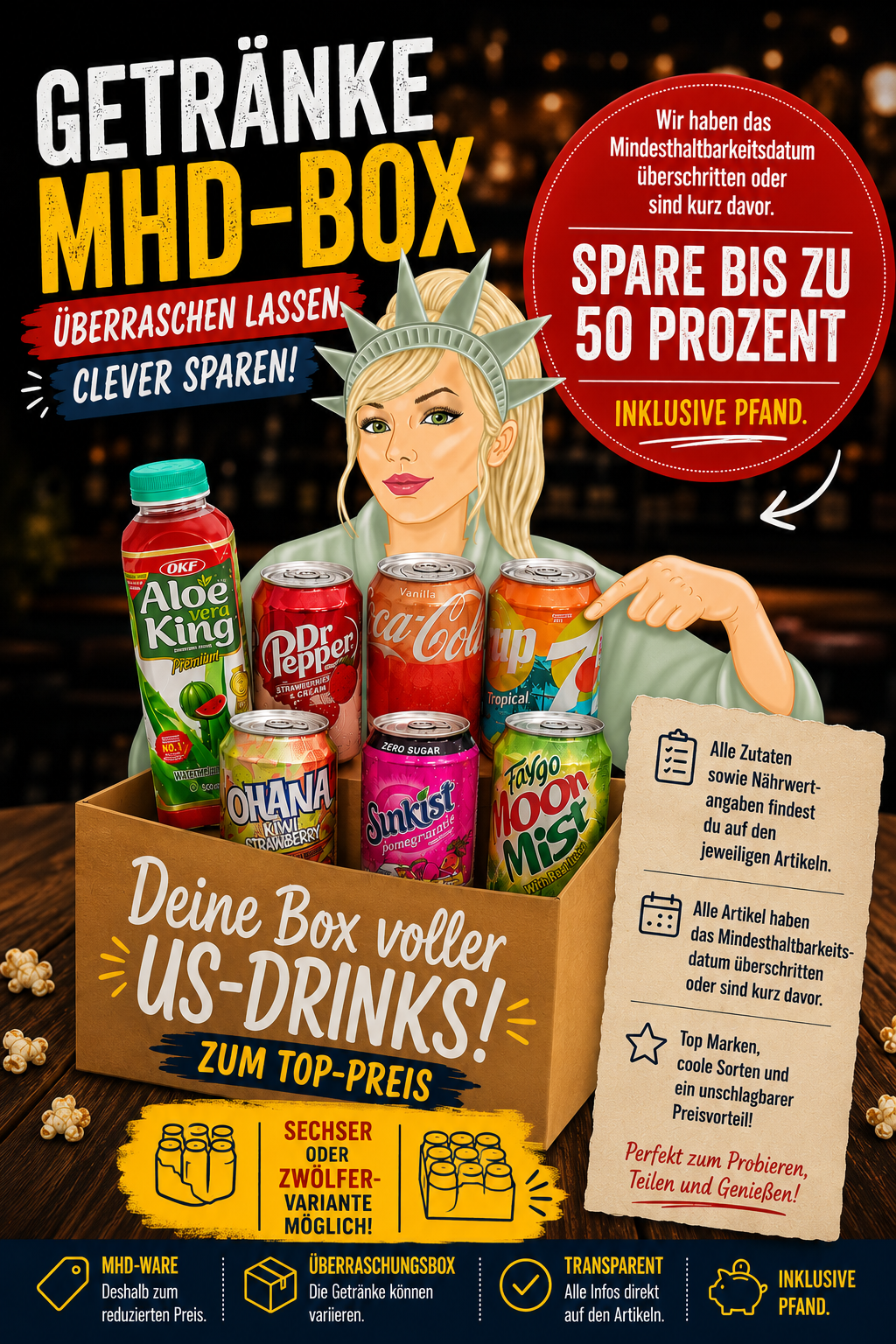 Getränke MHD-Box – Überraschung 🥤📦