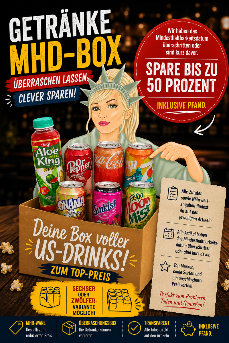 Getränke MHD-Box – Überraschung 🥤📦