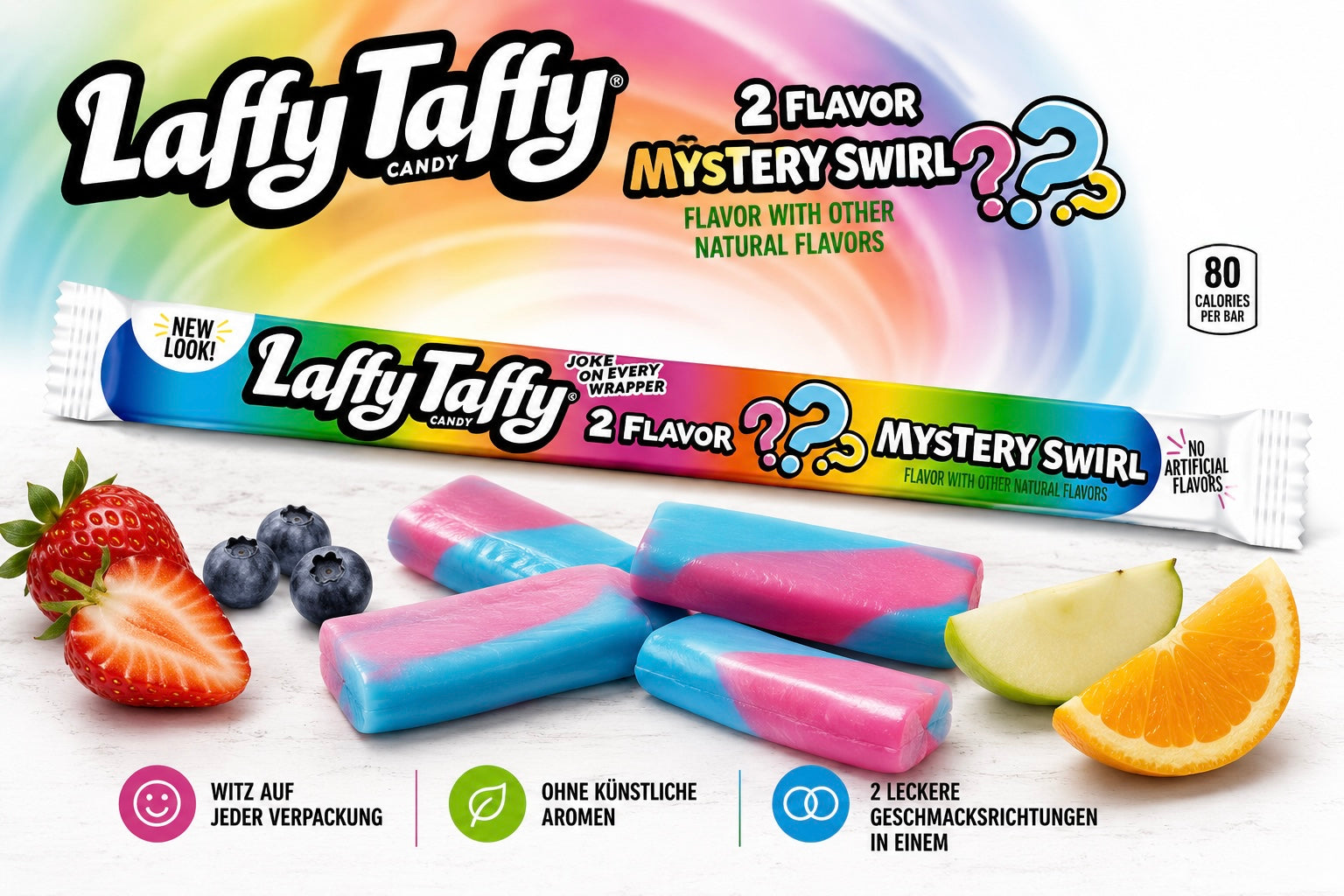 Laffy Taffy - Chewy Candy "Mystery Swirl" (23 g)
