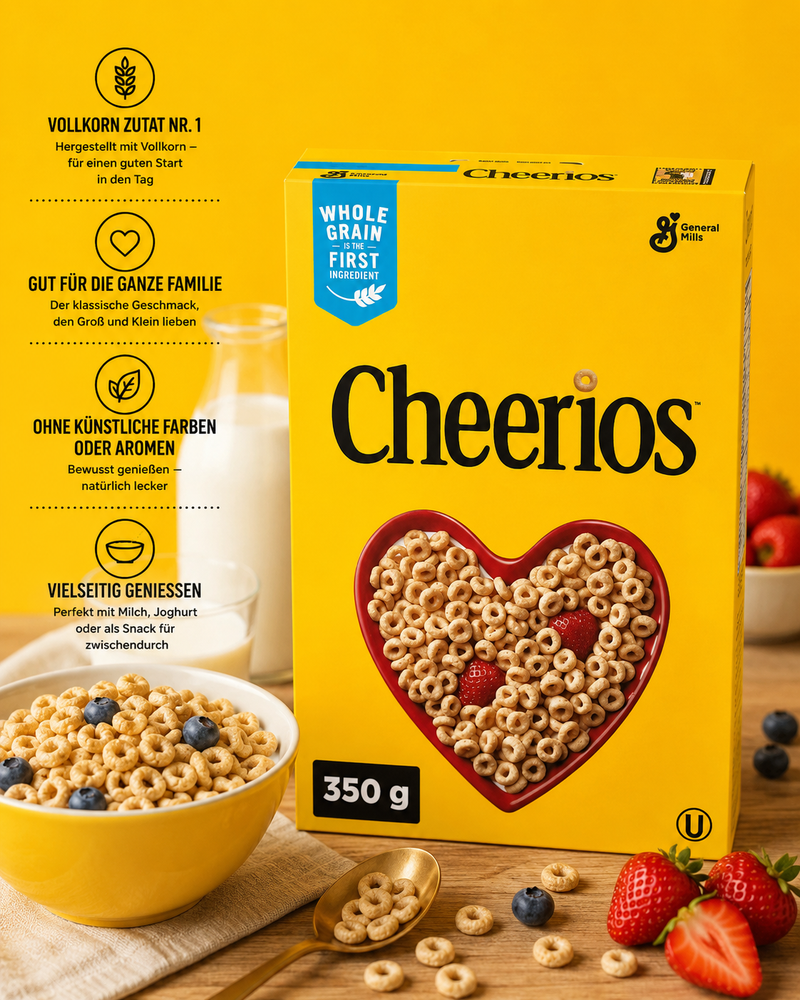 General Mills - Cereal "Cheerios" (350 g)