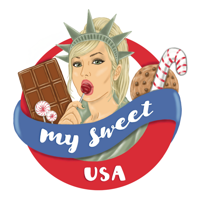 my sweet USA Aufkleber
