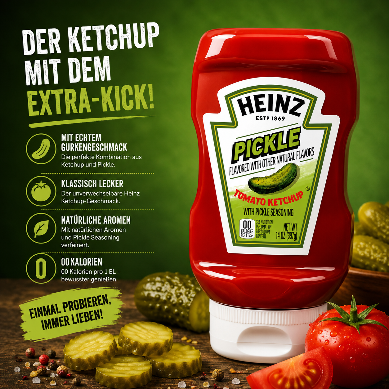 Heinz - Ketchup "Pickle" (382 g)