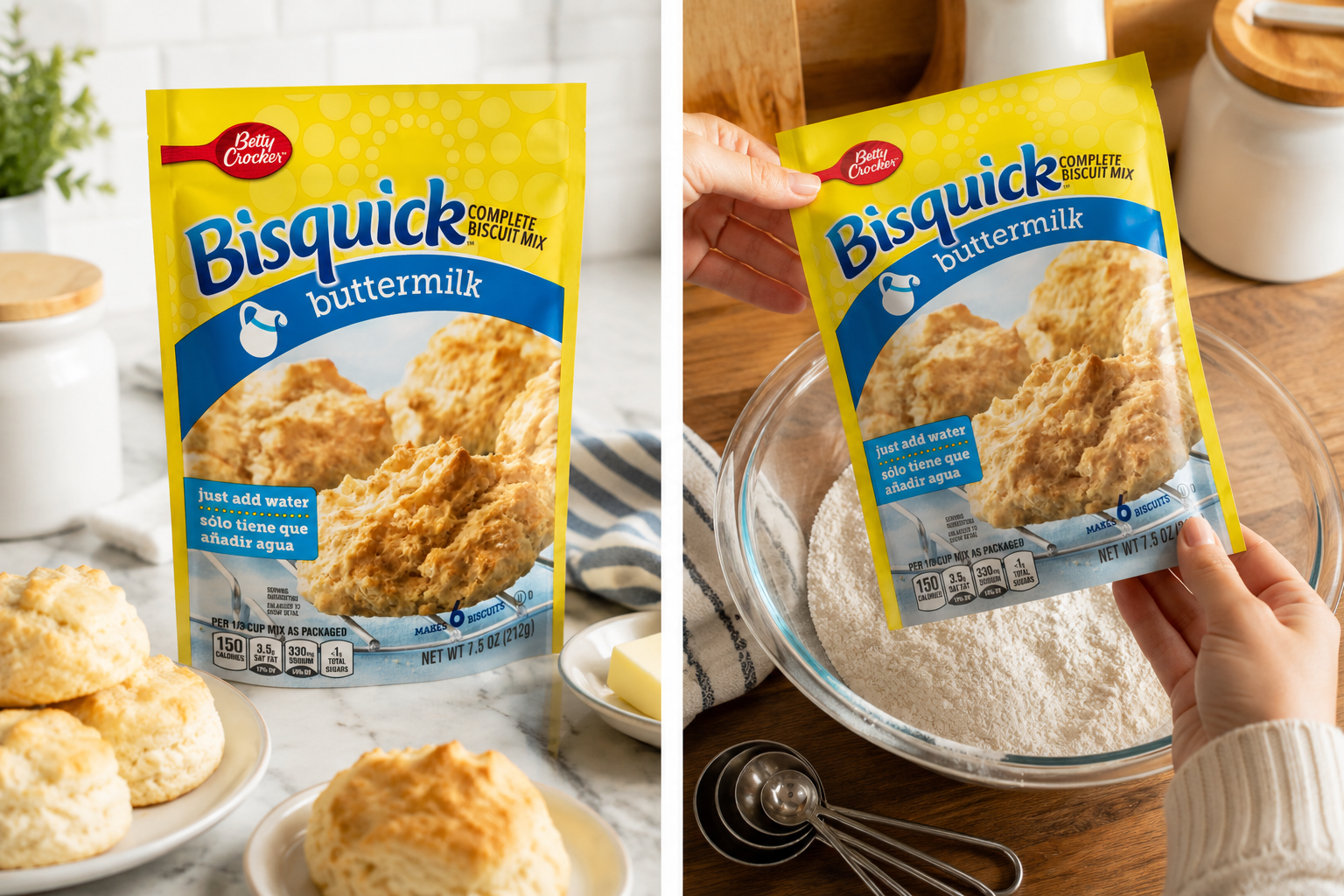 Betty Crocker - Bisquick Complete Biscuit Mix "Buttermilk" (212 g)