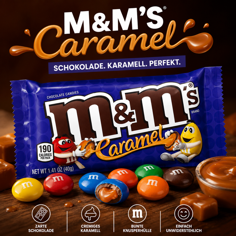 m&m's - Chocolate Candies "Caramel" (40 g)