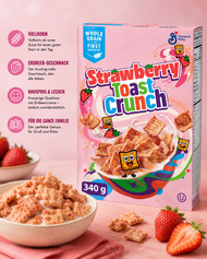 General Mills - Cereal "Strawberry Toast Crunch" (340 g)