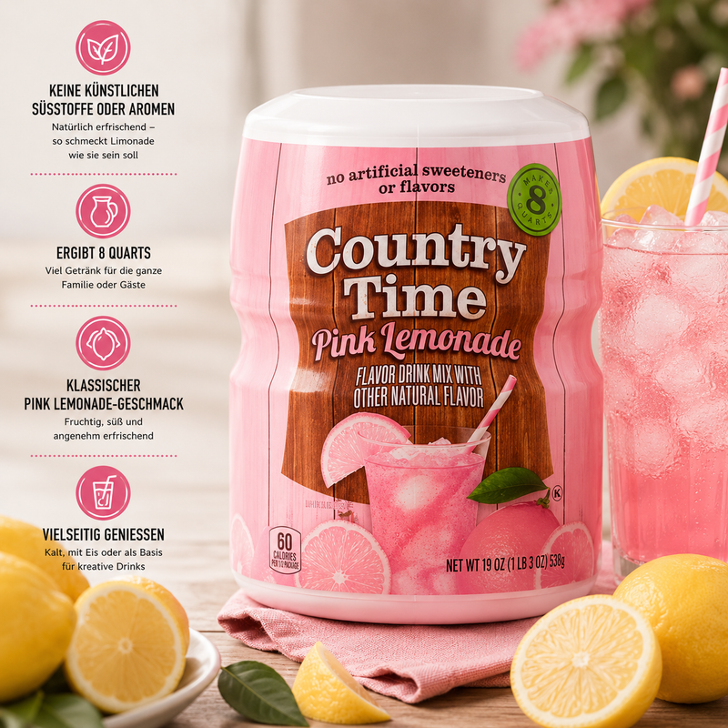 Country Time - "Pink Lemonade" (538 g)