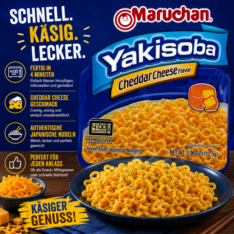 Maruchan - Yakisoba "Cheddar Cheese Flavor" (112,5 g)