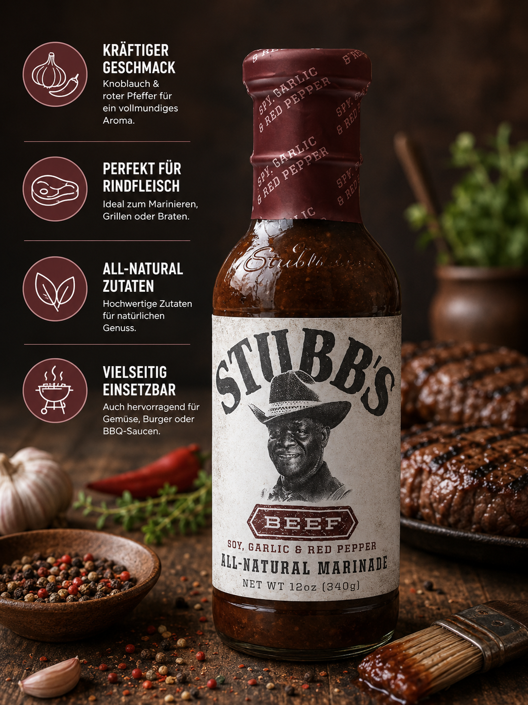 Stubb's - Marinade "Beef" (340 g)