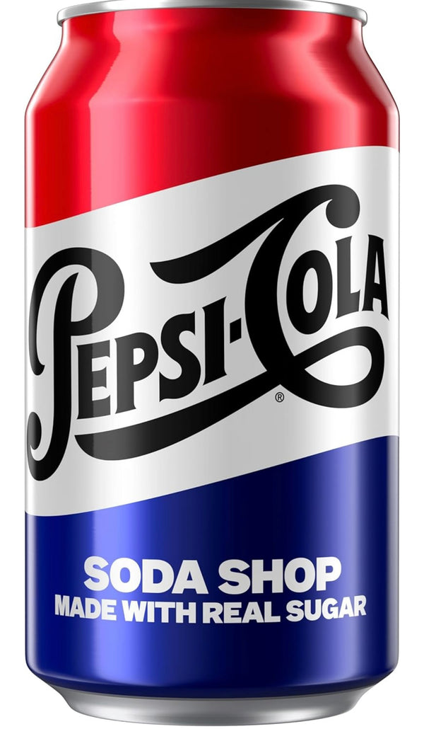 Pepsi Cola - Made with "Real Sugar" (355 ml)